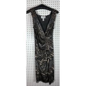 Joseph Ribkoff snakeskin dress size 6